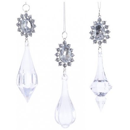 Crystal Droplet Hanging Decorations