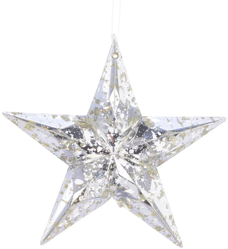 Acrylic Star With Mottled Effect 