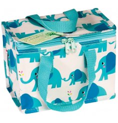 Send your little ones off to school with this sweetly designed Elvis the Elephant foil insulated lunch bag.