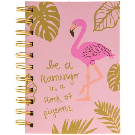 An A6 Be A Flamingo Notebook