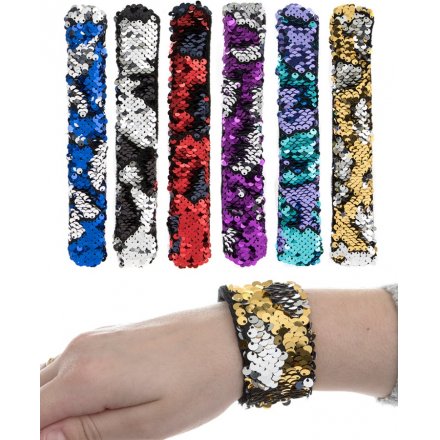 Sequin Coloured Smack Bracelets 
