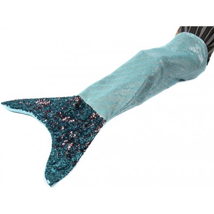 Blue Sequin Mermaid Tail for Children