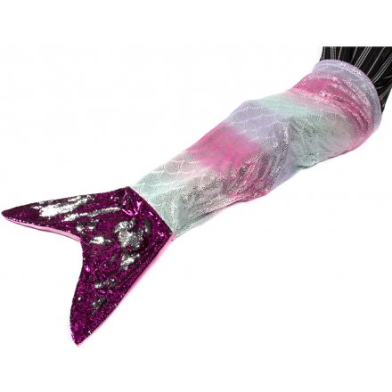 Pink Sequin Mermaid Tail for Children