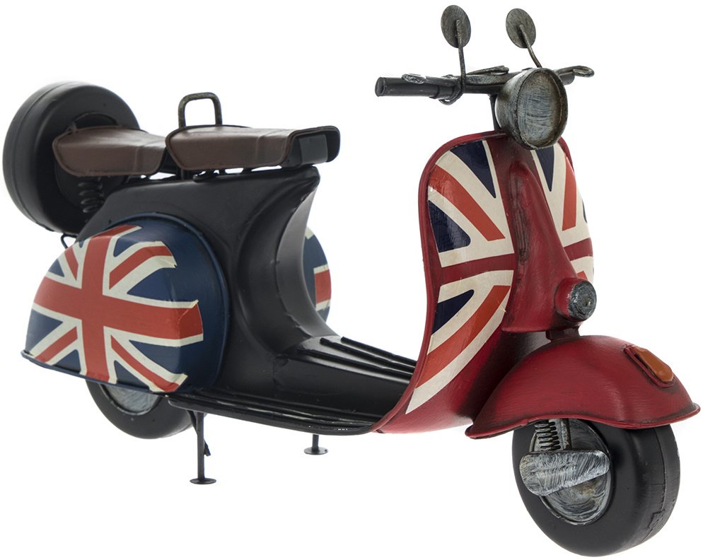 LP42169 / Vintage Red Scooter With Flag Decal | 39784 | Interior Decor ...