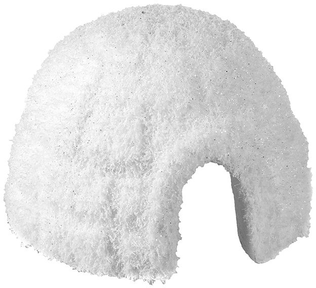 DAT013 / Foam Igloo With Frosted Finish 39846 Christmas / Display