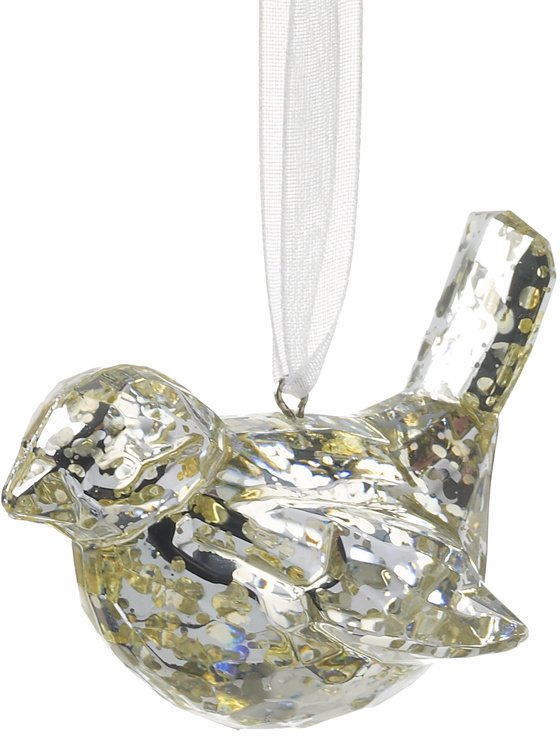 Antique Glass Bird Christmas Decorations / Hanging Decorations