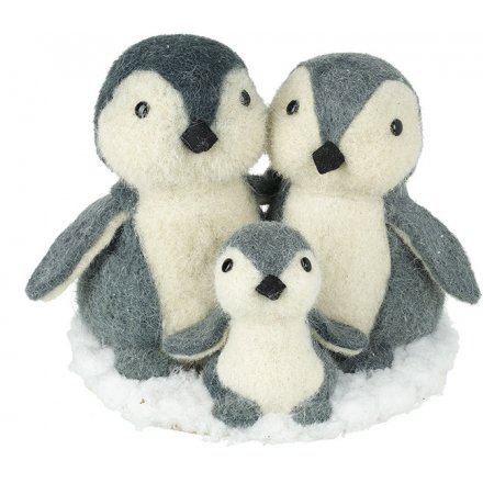 Family of Fabric Penguins 27cm