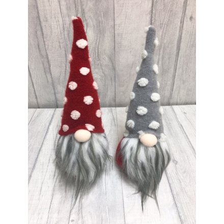 Bring a fun festive feel to any themed decor at Christmas time with this funny assortment of pointy hatted gonks 