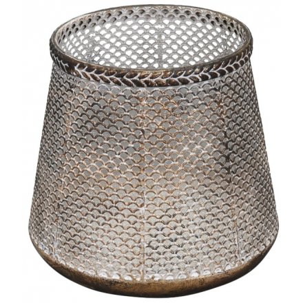 Chainmail Candle Holder 15cm