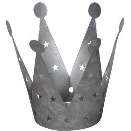 Star Cut Metal Crown 16cm