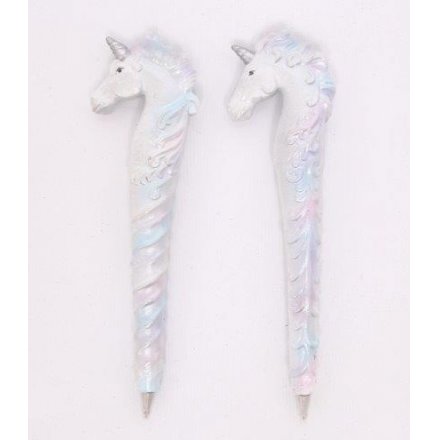  Magical Unicorn Pens, 2 Assorted