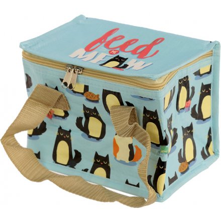 A Feed Me Meow Cat design Cool Bag