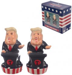   Bring some democracy to your Tea time with this set of novelty salt and pepper shakers 