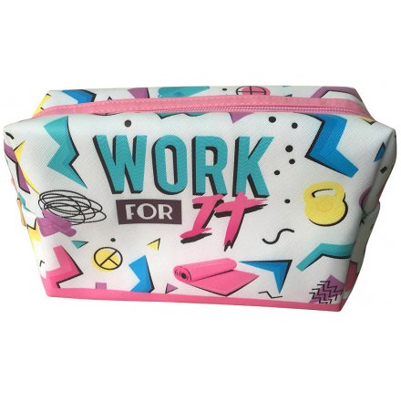 Gym & Her Work For It Wash Bag