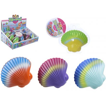 Grow Your Own Mermaid Clam Shell, 4 Assorted