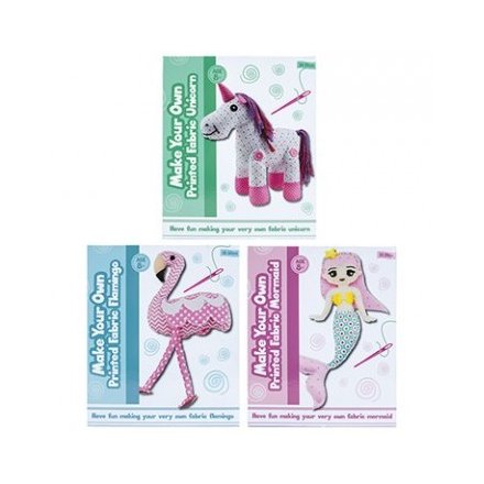 Sew Your Own Unicorn - Flamingo - Mermaid Kits 