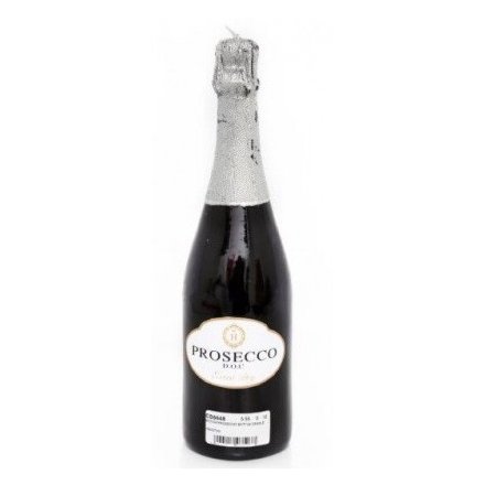 Wax Candle Prosecco Bottle 