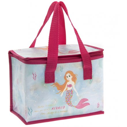 Pink & Blue Mermaid Lunch Bag