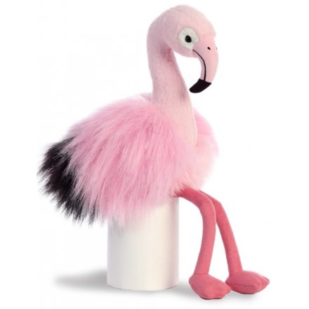 Pink Ava the Flamingo Soft Toy 