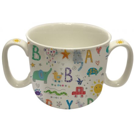 Turnowsky Baby Porcelain Twin Handled Mug