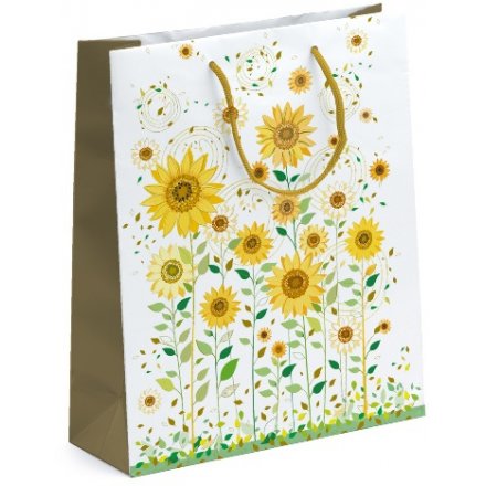 Turnowsky Sunflowers Medium Gift Bag 