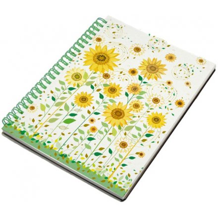 Turnowsky Sunflowers Spiral A5 Notebook