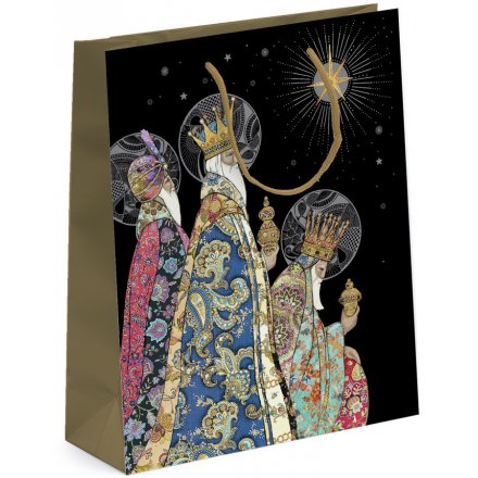 The Three Kings Decorated Giftbag - Large