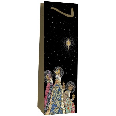 The Three Kings Decorated Bottle Bag