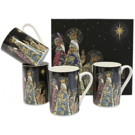The Three Kings Decorated Mug Set