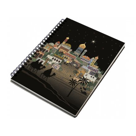 Bethlehem City Decorated A5 Notebook
