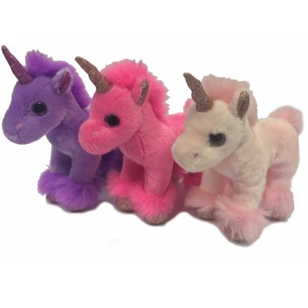 Small Milli Moo Unicorn Soft Toy Mix 