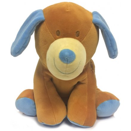 Soft and Cuddly Milli Moo Blue Ear Dog 
