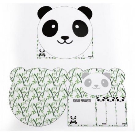 Panda Themed Memo Set 