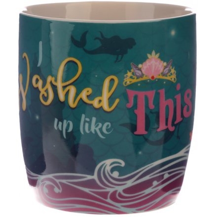 I Washed Up Like This Mermaid Mug