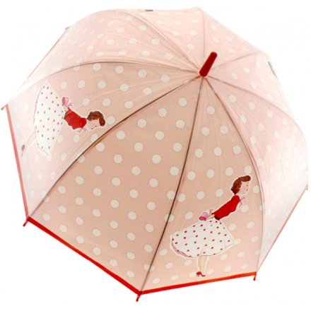 A Mrs Smith Pink Dot Umbrella
