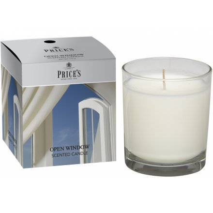 Prices Scented Candle Jar - Open Window 