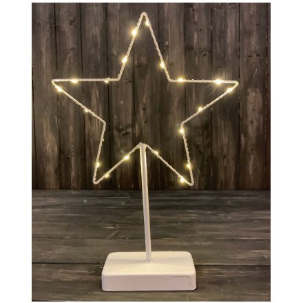 light up standing star