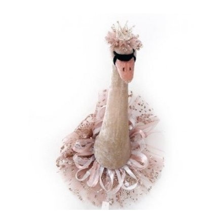 Pretty Princess Swan Decoration 