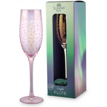  Present this long stemmed flute glass to any friend or family member who enjoys a refreshing champagne as a wonderful g