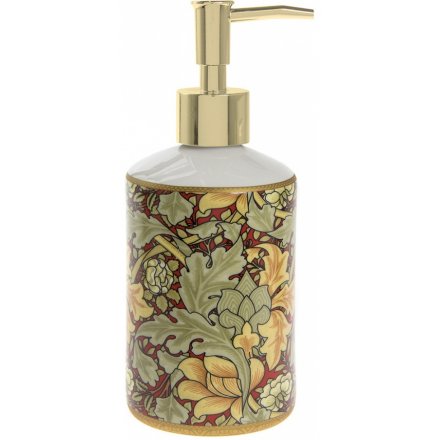 William Morris Autumn Floral Soap Dispenser