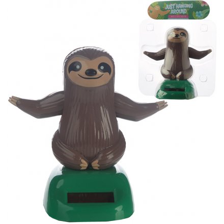 Jiggle and wiggle along with this super relaxed sloth solar pal 