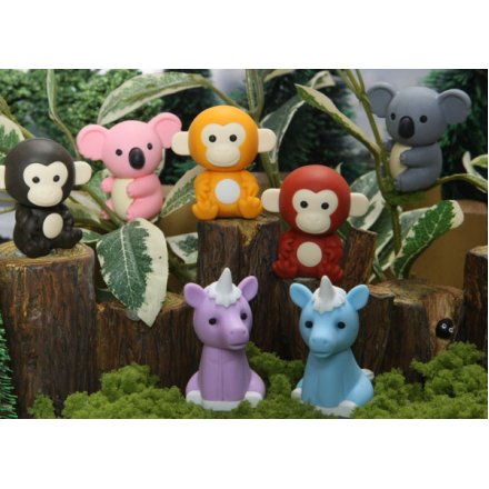  An adorable new line of character inspired pencil erasers. Perfect for stationary sets and school time! 