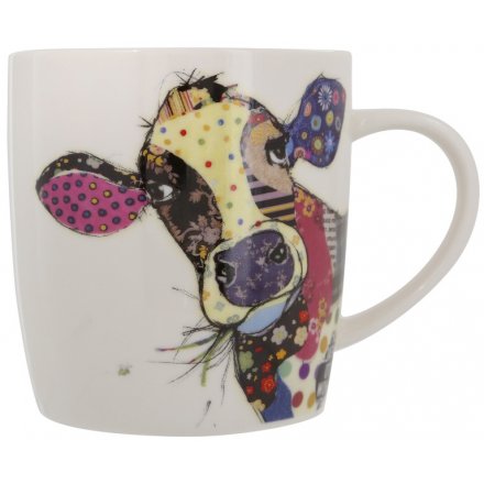 Bug Art Connie Cow Design Mug In Gift Box Kooks | 41416 ...