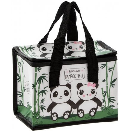 Fabric Panda Themed Lunch Bag 