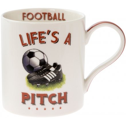 Comical Football Mug 