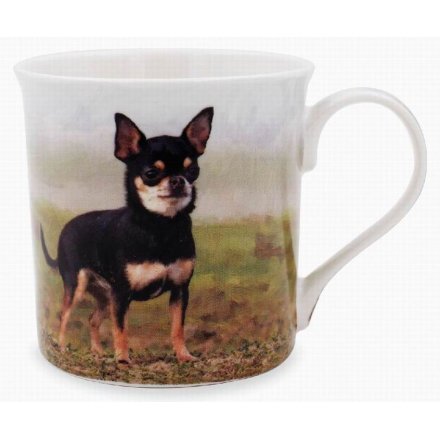 Fine China Chihuahua Mug