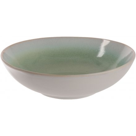 Earthen Green Stoneware Dish