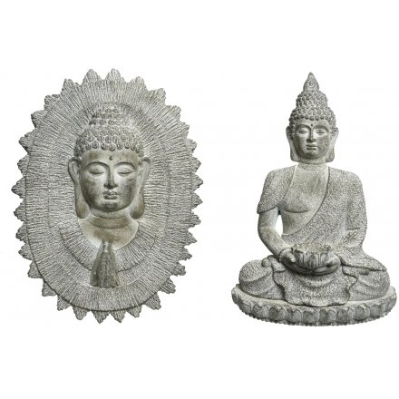 Assorted Buddha Wall Decorations 56cm Large