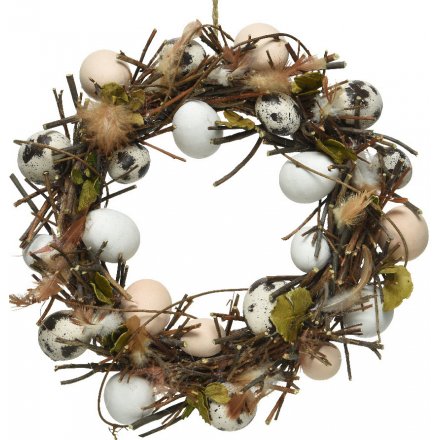 Twig & Egg Round Wreath 