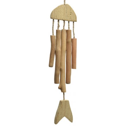 Recycled Wood Wind Chime 